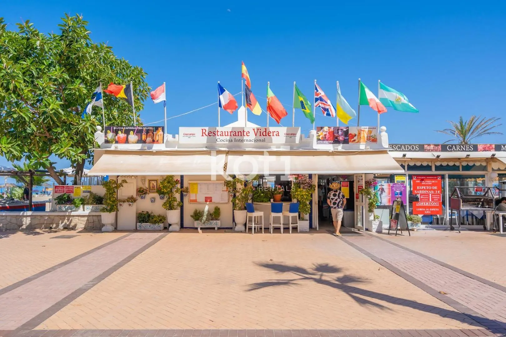 Koti Rentals - Casita Rosario Pino Rooftop Y Bbq فوينخيرولا إسبانيا
